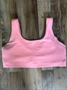 Nike Pink Scoop Neck Dri Fit size Large